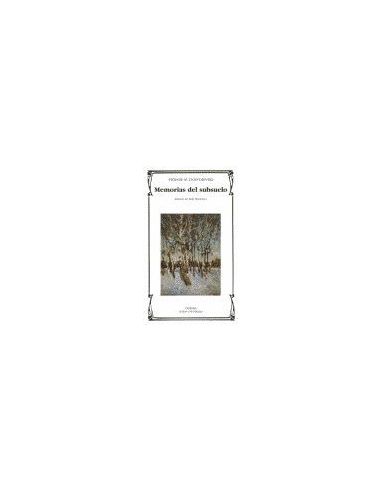 Memorias Del Subsuelo|Libreriasalesiana