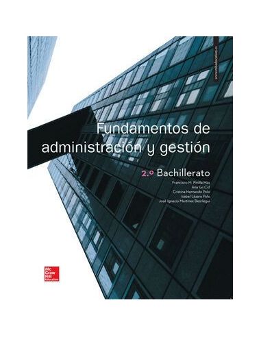 La Fundamentos De Administracion Y Gestion 2 Bachillerato. Libro Alumno.|Libreriasalesiana
