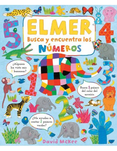 Busca Y Encuentra Los Números De Elmer