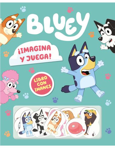 Bluey. Libro Juguete - ¡Imagina Y Juega! Libro Con Imanes