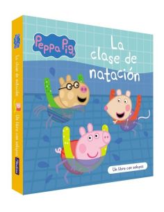 Peppa Pig. Libro De Cartón Con Solapas - La Clase De Natación
