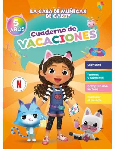 La Casa De Muñecas De Gabby. Cuaderno De Vacaciones - 5 Años
