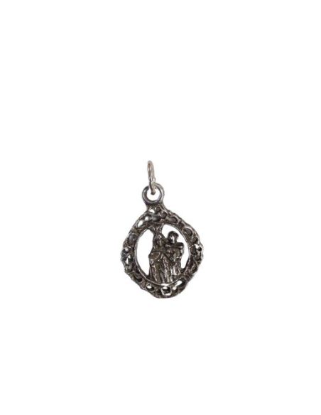 Medalla V. Carmen Metal Plata  5µm 22X16Mm
