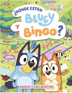 Bluey. Actividades - ¿Dónde Están Bluey Y Bingo? (Edición En Español)