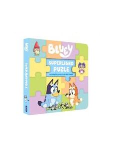 Bluey. Libro Juguete - Superlibro Puzzle. 4 Puzles De Dos Caras Para Leer Y Juga