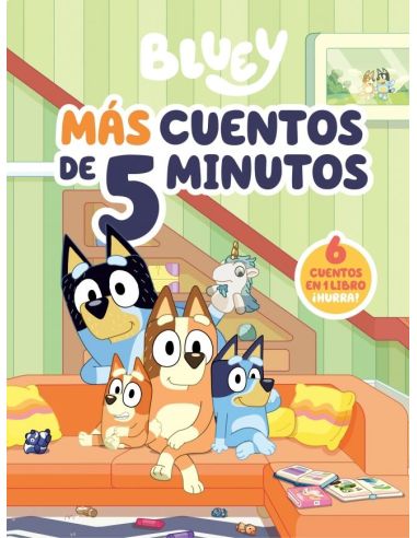Bluey. Recopilatorio De Cuentos - Más Cuentos De 5 Minutos (Edición En Español)
