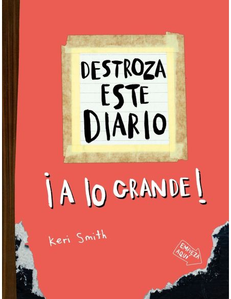Destroza Este Diario. A Lo Grande - Naranja Flúor