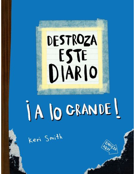 Destroza Este Diario. A Lo Grande - Azul Flúor