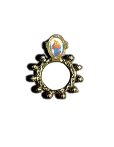 Rosario Dedo Niquel Cruz Maria Auxiliadora