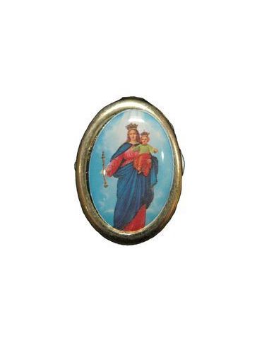 Pin Maria Auxiliadora Oval 2,4|Libreriasalesiana