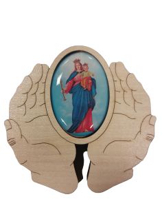 Iman Manos Madera Maria Auxiliadora 60X56Mm