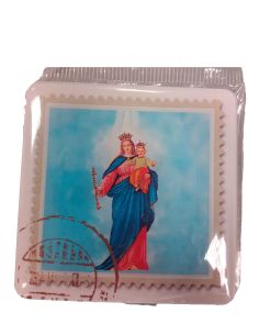 Iman Sello Plast. 55X55Mm Maria Auxiliadora