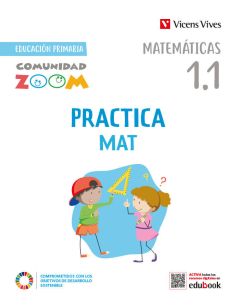 Practicamat 1. Matemáticas Actividades (1.1 - 1.2 - 1.3) Comunidad Zoom
