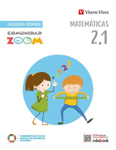 Matemáticas 2. (2.1 - 2.2 - 2.3) Libro Y Kit Material (Comunidad Zoom)|Libreriasalesiana