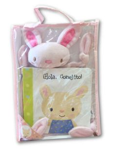 ¡Hola, Conejito! (Libro Mimoso Con Mantita Para Niña)