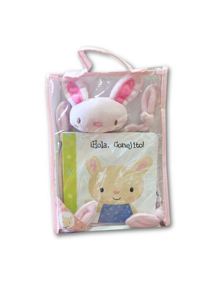 ¡Hola, Conejito! (Libro Mimoso Con Mantita Para Niña)