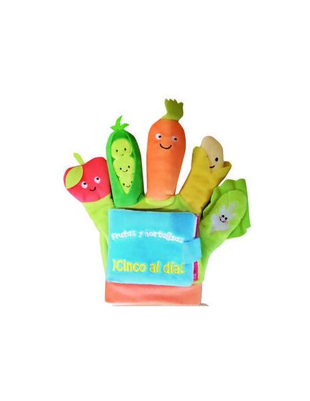 Frutas Y Hortalizas: ¡Cinco Al Día! (Libro Guante Con Títeres De Dedo)