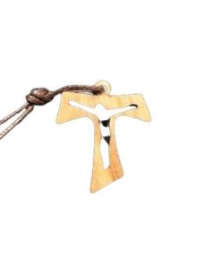 Cruz Tau Madera Laser 3 Cm.