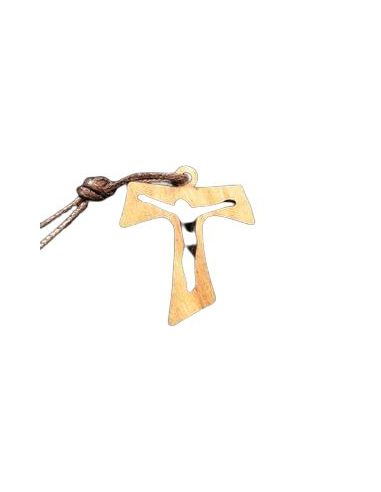 Cruz Tau Madera Laser 3 Cm.