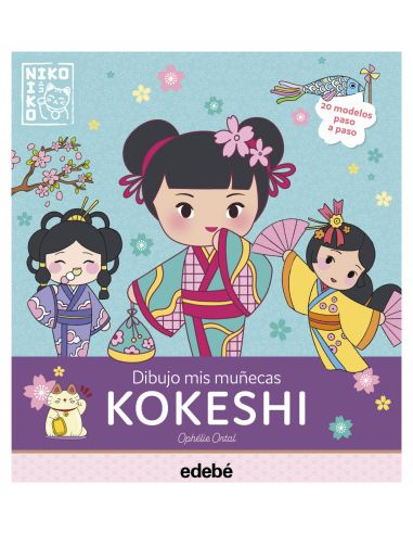 Dibujo Mis Muñecas Kokeshi