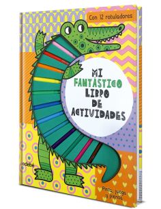Mi Fantástico Libro De Actividades. Cocodrilo