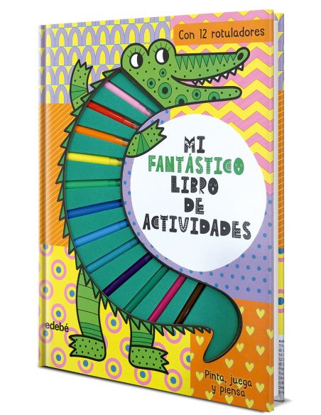 Mi Fantástico Libro De Actividades. Cocodrilo