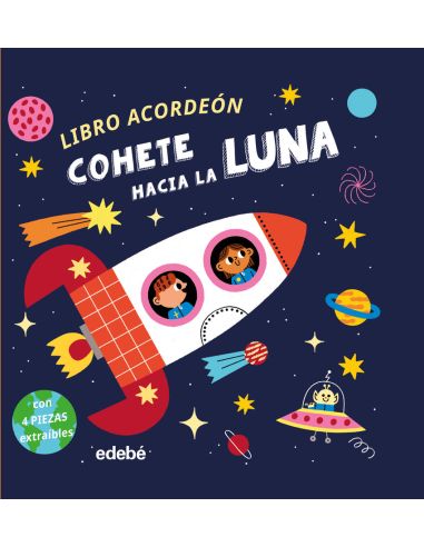 Cohete Hacia La Luna (Libro Acordeón)