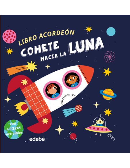 Cohete Hacia La Luna (Libro Acordeón)