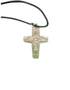 Cruz Papa Pastor 4Cm C/Cordon