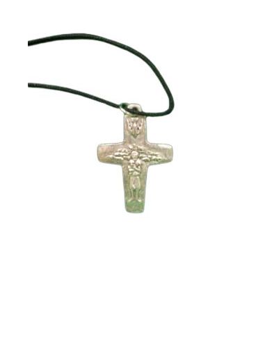 Cruz Papa Pastor 4Cm C/Cordon