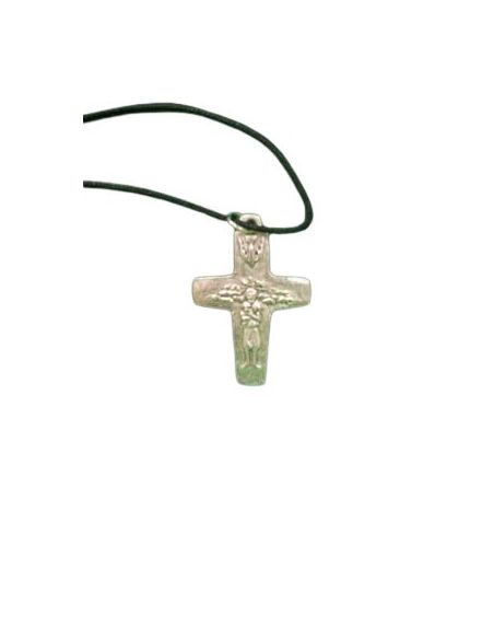 Cruz Papa Pastor 4Cm C/Cordon