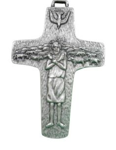 Cruz Papa Pastor 7Cm C/Anilla