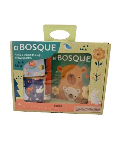 El Bosque. Libro Y Cubos De Juego Multisensorial