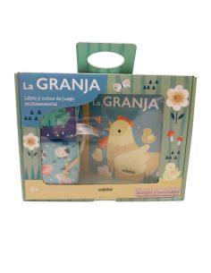 La Granja. Libro Y Cubos De Juego Multisensorial