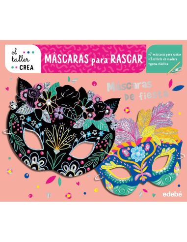 Máscaras Para Rascar. Máscaras De Fiesta