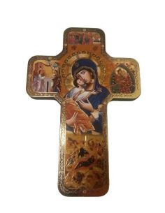 Cruz Madera Icono12X18Cm Tenerezza