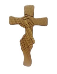 Cruz Madera Amistad 14Cm