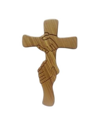 Cruz Madera Amistad 14Cm
