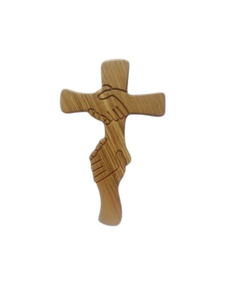 Cruz Madera Amistad 14Cm
