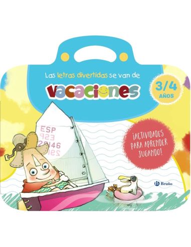Las Letras Divertidas Se Van De Vacaciones. 3-4 Años