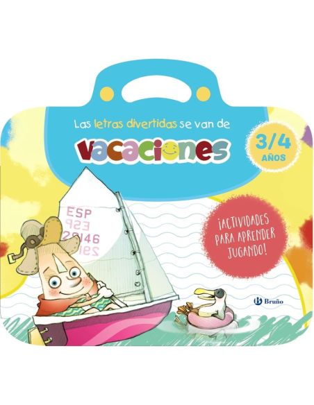 Las Letras Divertidas Se Van De Vacaciones. 3-4 Años