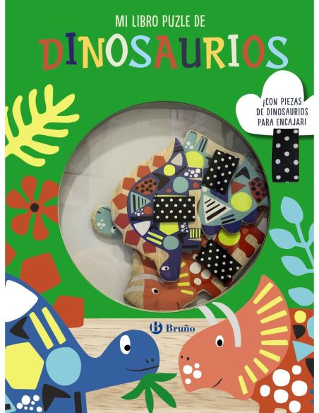 Mi Libro Puzle De Dinosaurios