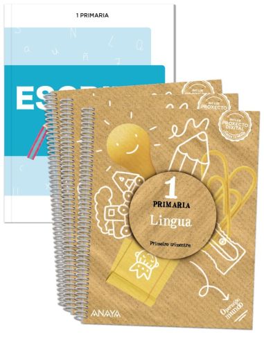 Lingua 1. + Escribo Ben 2022.|Libreriasalesiana