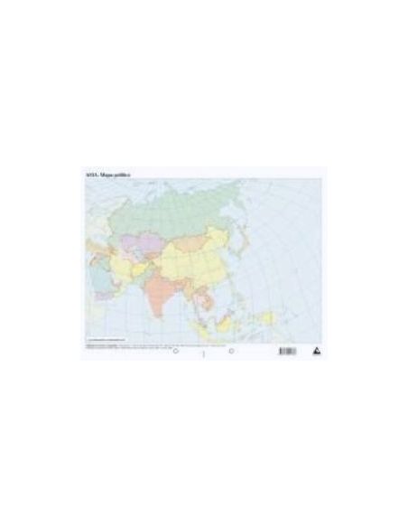 Mapa Político Asia|Libreriasalesiana