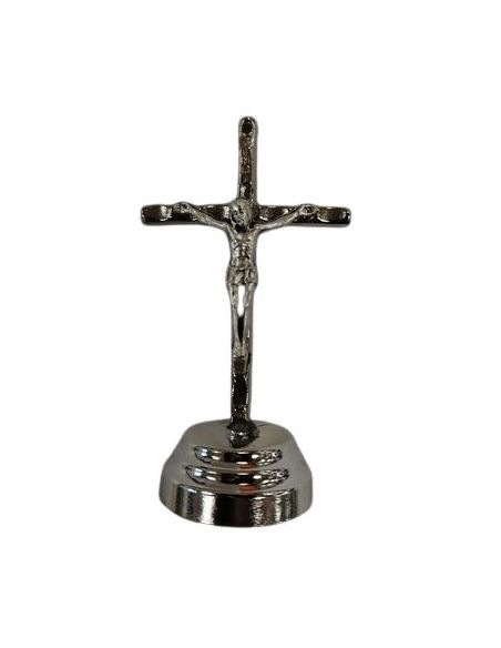 Cruz Metal 6Cm Con Base Adhesivo