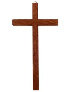 Cruz Madera Caoba 30Cm Sin Cristo