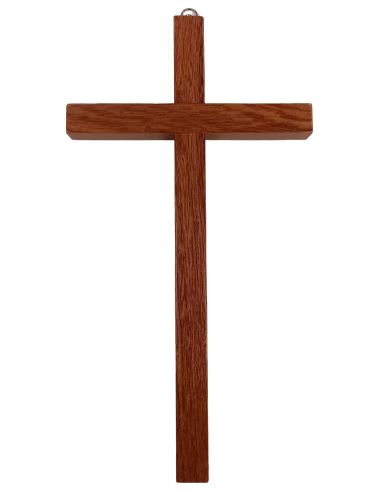 Cruz Madera Caoba 30Cm Sin Cristo