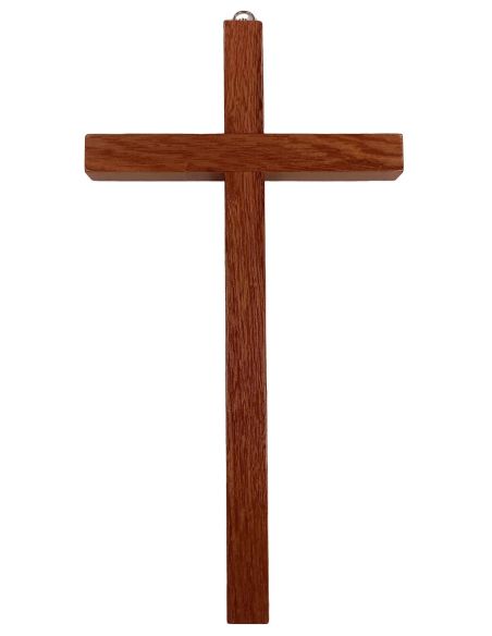 Cruz Madera Caoba 30Cm Sin Cristo