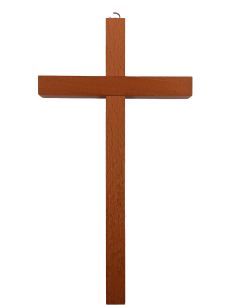 Cruz Madera Peral 30Cm Sin Cristo