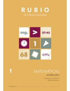 Matemáticas Evolución Rubio 1